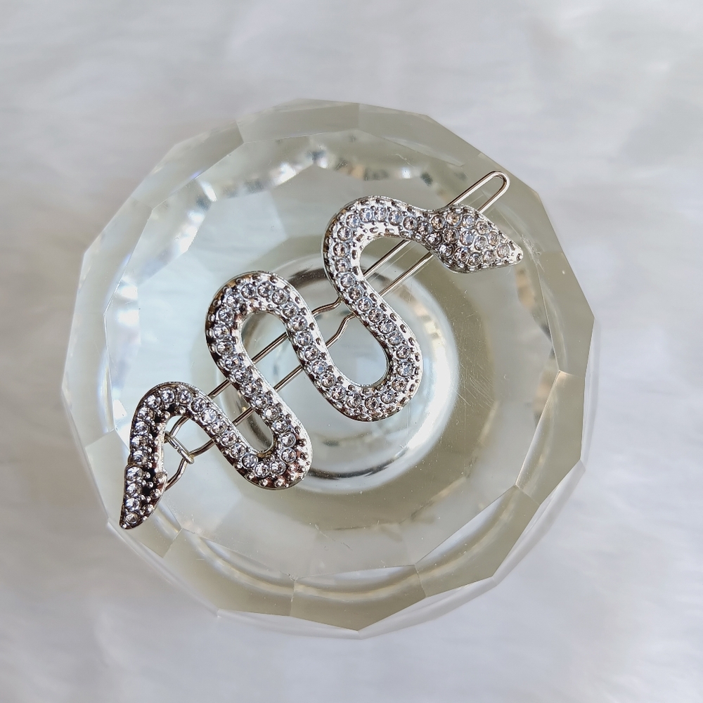 Snake Bling Hair Clip - Picture 3 of 13